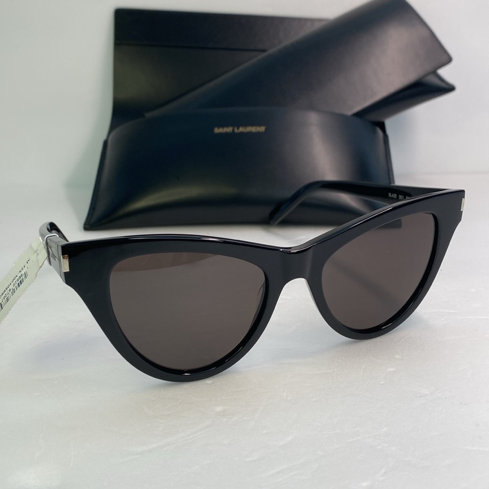 💯- New Authentic Yves Saint Laurent SL-425-001-54 54mm New Sunglasses - Picture 7 of 14